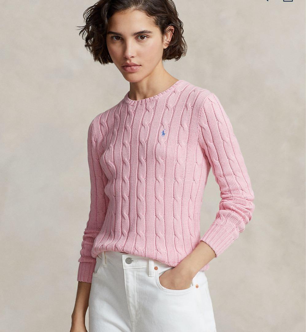 ラルフローレン ピンク ニット polo ralph lauren - メルカリ