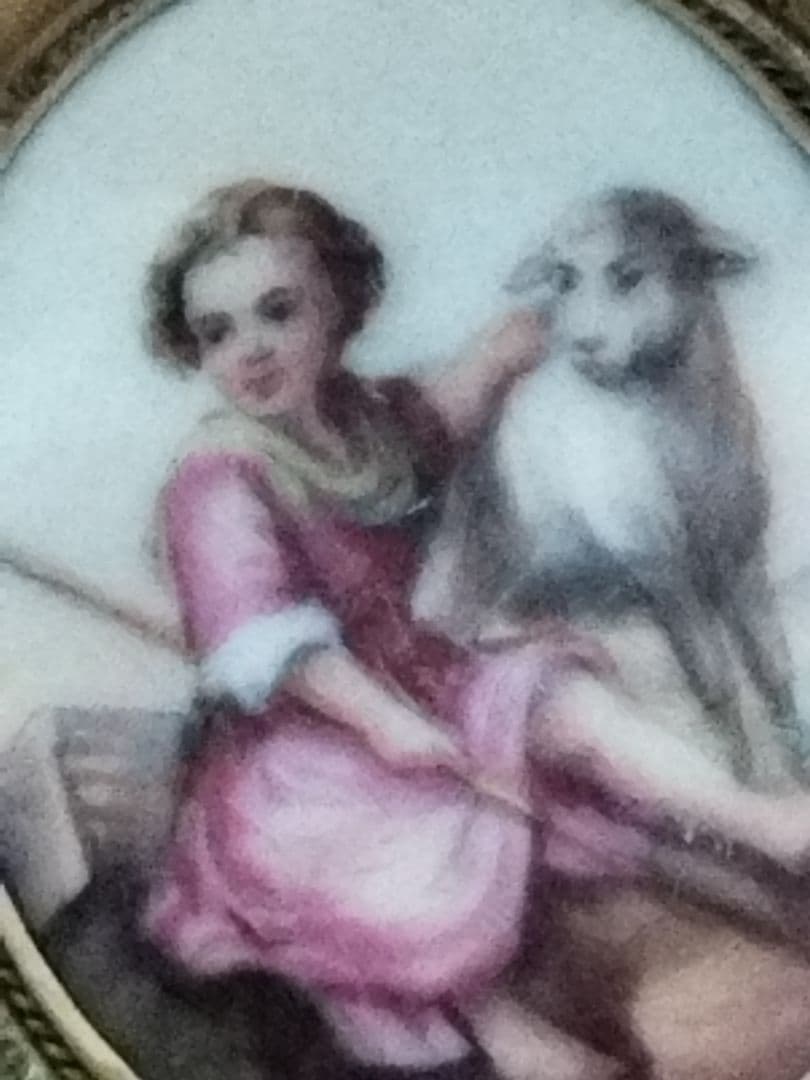 英国 アンティーク ヴィクトリア王朝時代のブローチ ムリーリョ - メルカリ