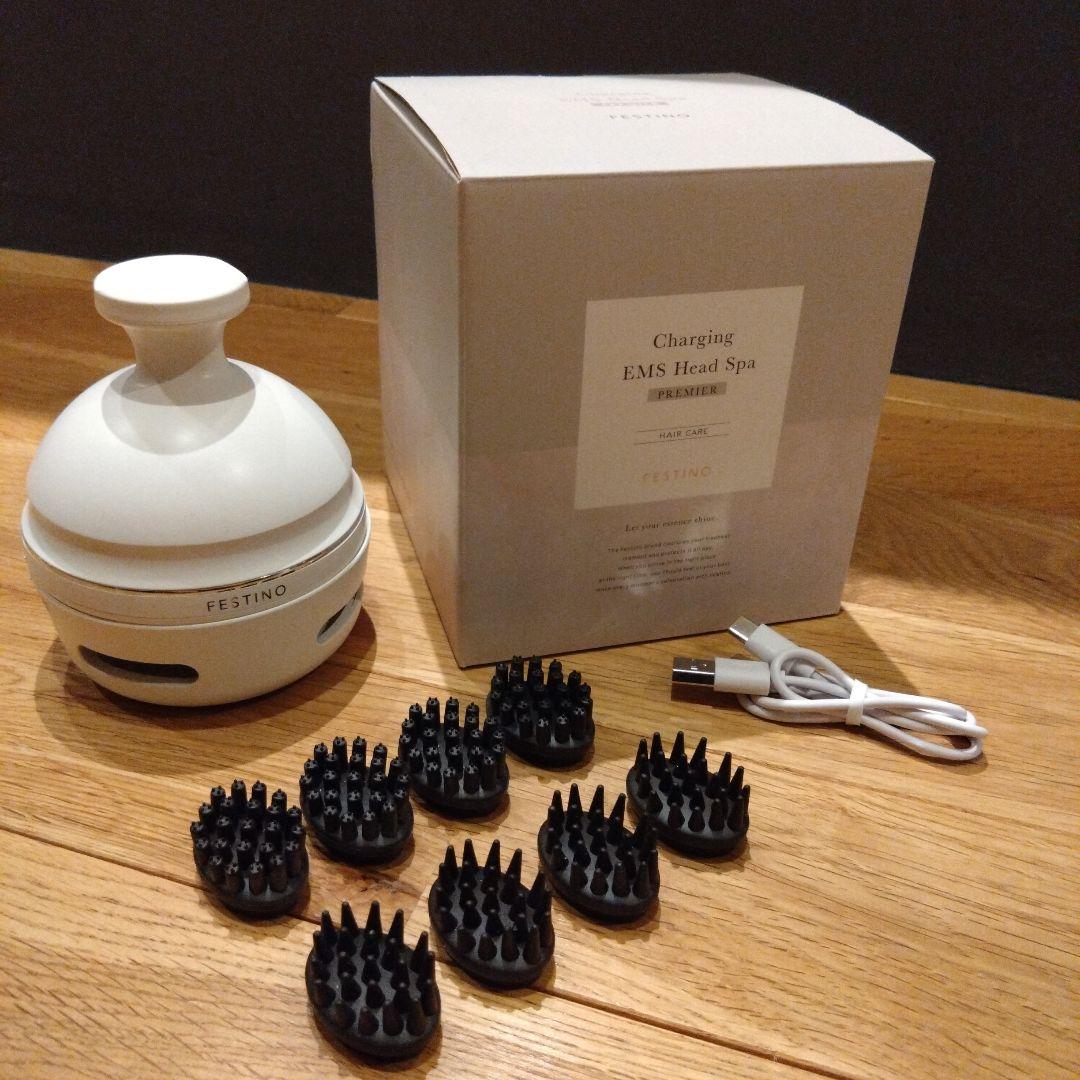 FESTINO EMS Head Spa PREMIERフェスティノ　ヘッドスパ 充電式 EMSヘッドスパ プレミア | FESTINO フェスティノ 公式ブランド