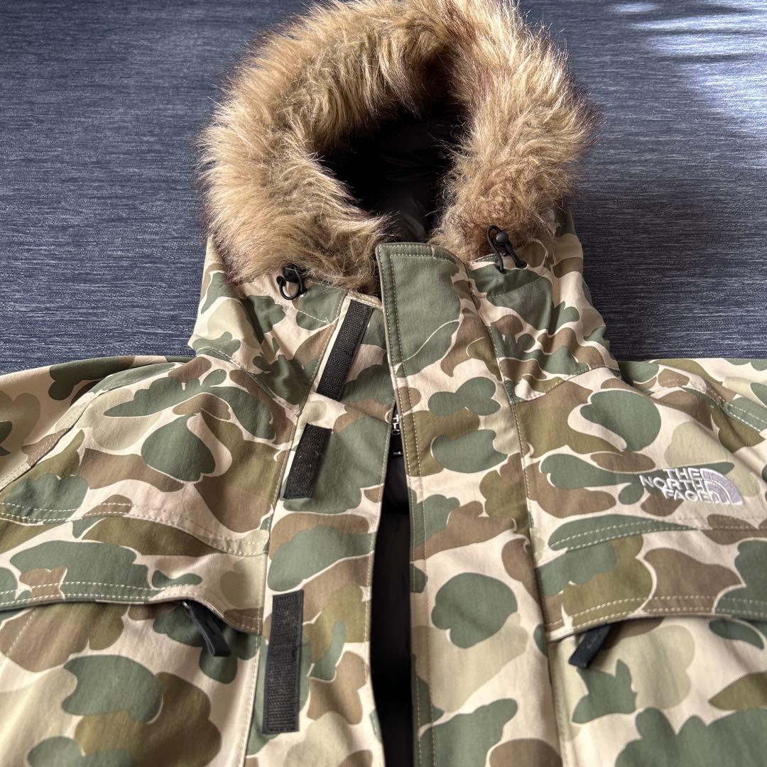 ノースフェイス マクマードパーカー ダウンパーカー 迷彩/カモフラ