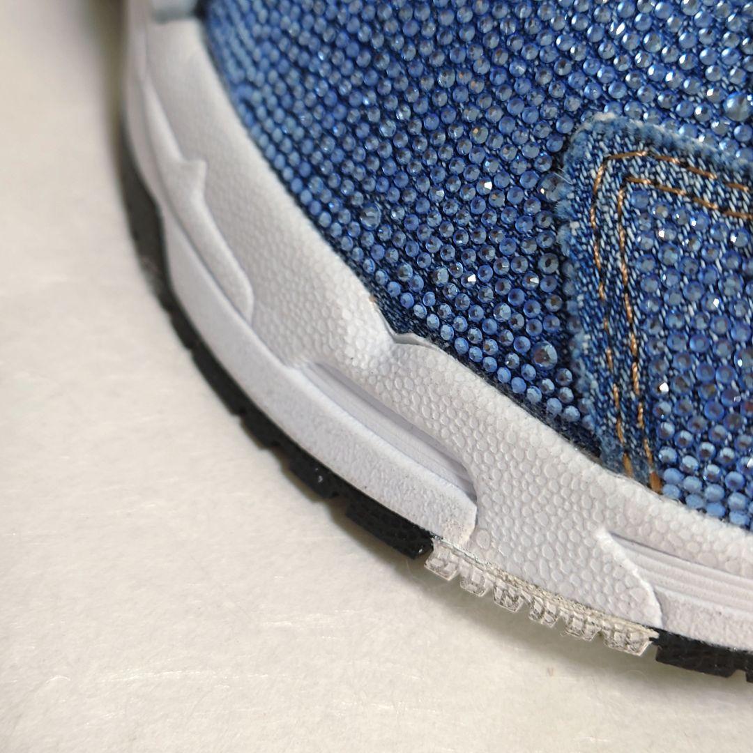 未使用品 ASH アッシュ ラインストーン デニムスニーカー37(23.5cm