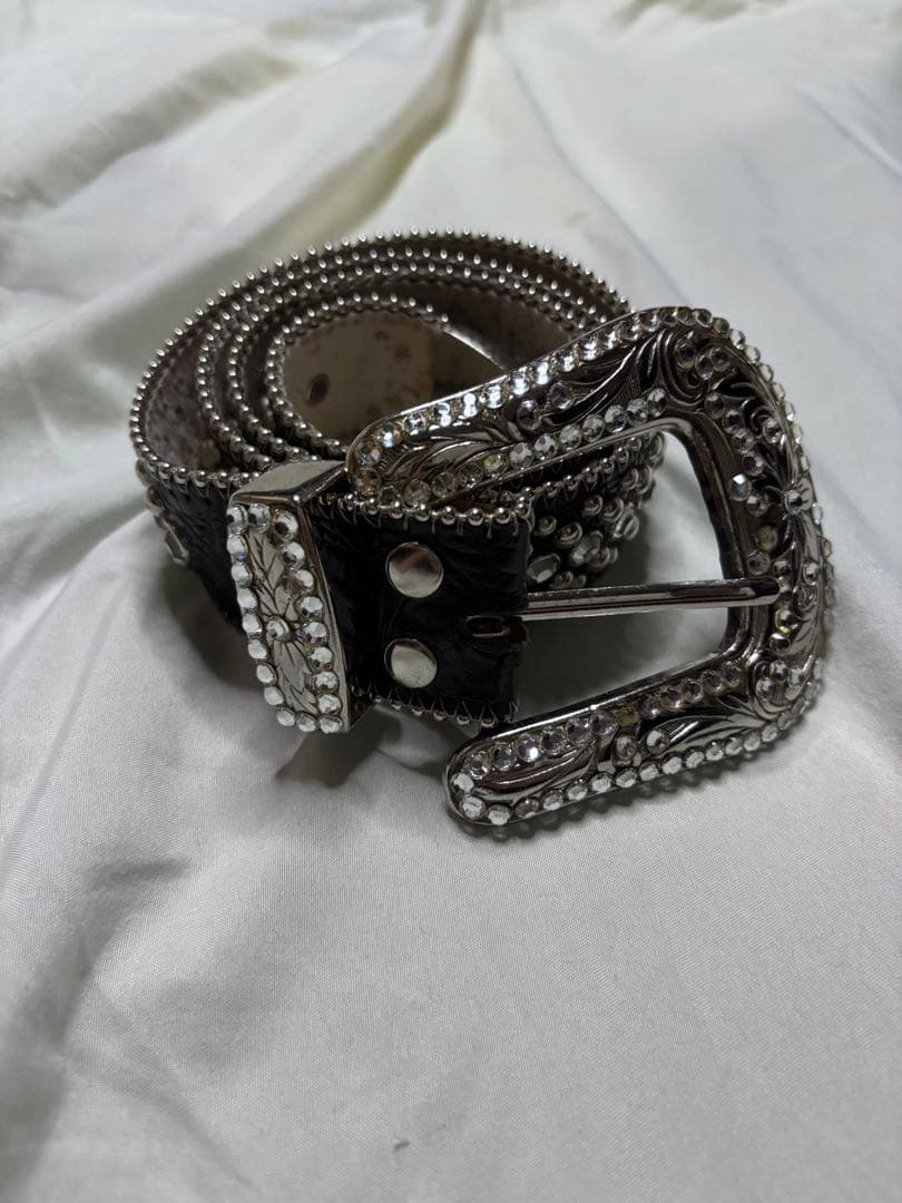 b.b.simon 黒 ベルト