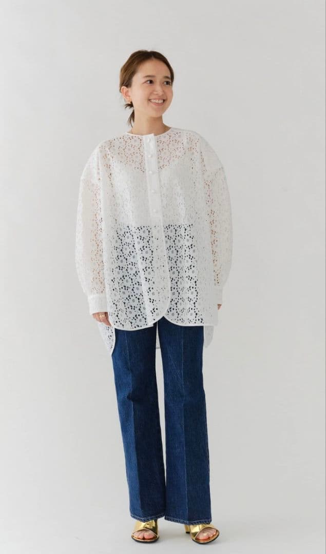 《新品》タグ付き　Yori Michelleブーツカット　デニム サイズ1