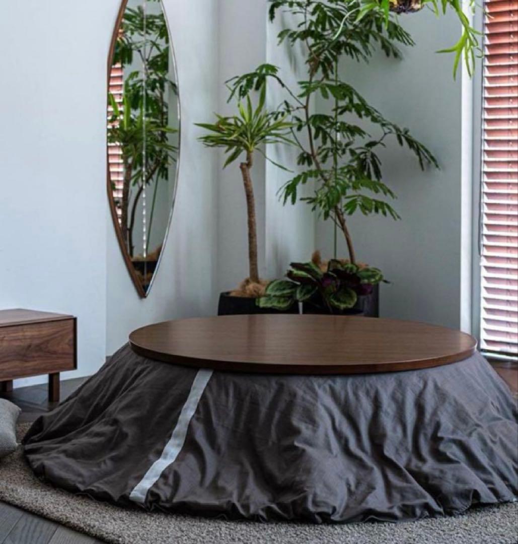 アクタス　コタツ　120 FK-1-WN120-CGY_main.jpg