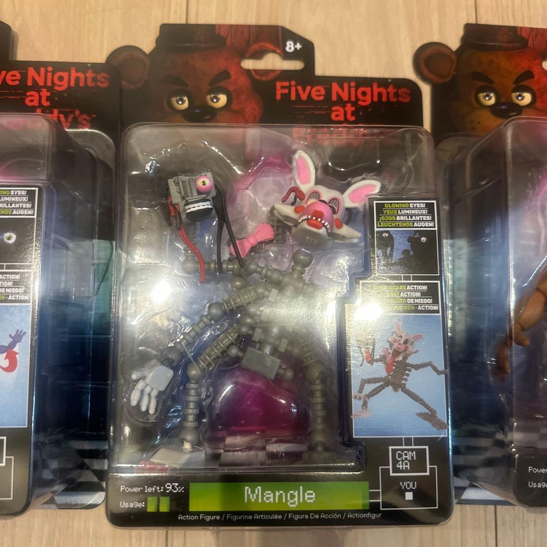 ファイブナイツアットフレディーズ2 アクションフィギュア 4つセット