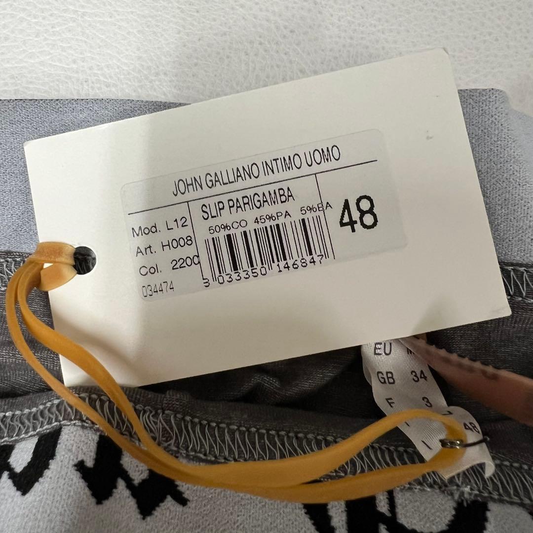 新品未使用 JOHNGALLIANO ジョンガリアーノ アンダーウェア L 48
