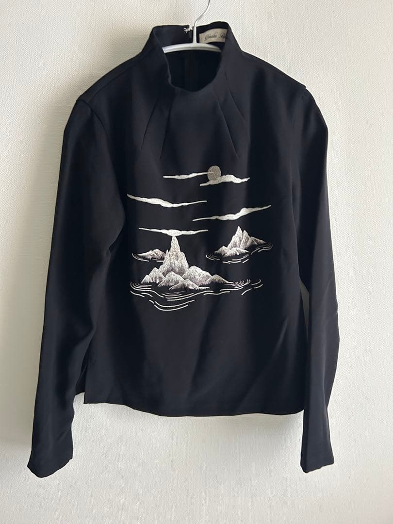 tanaka daisuke 桃源郷プルオーバーブラック