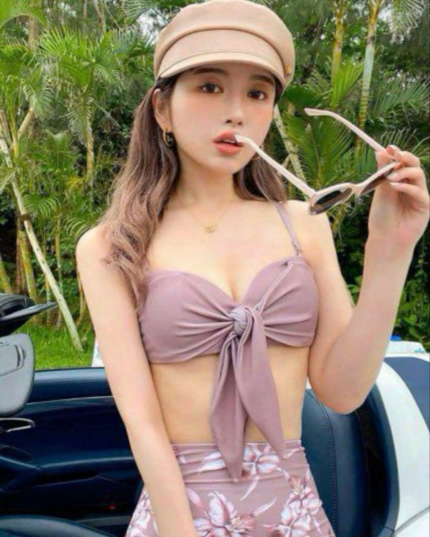 新品 タグ付き Darich ダーリッチ ピンク フラワー ビキニ 水着 Darich（ダーリッチ）の「gracie rose pink（水着）」 - WEAR