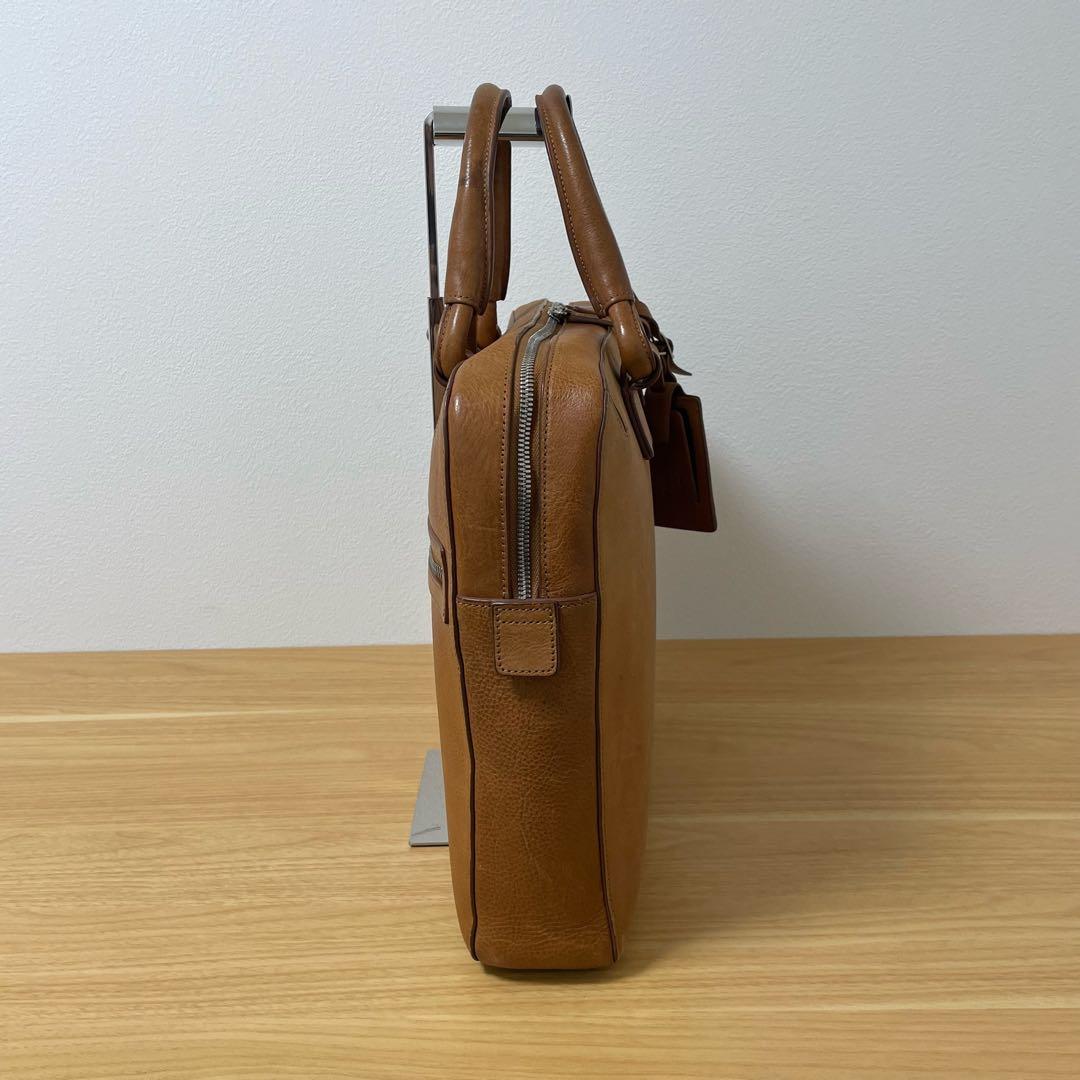 ダンヒル ビジネスバッグ ブリーフケース キャメル レザー L3J381T