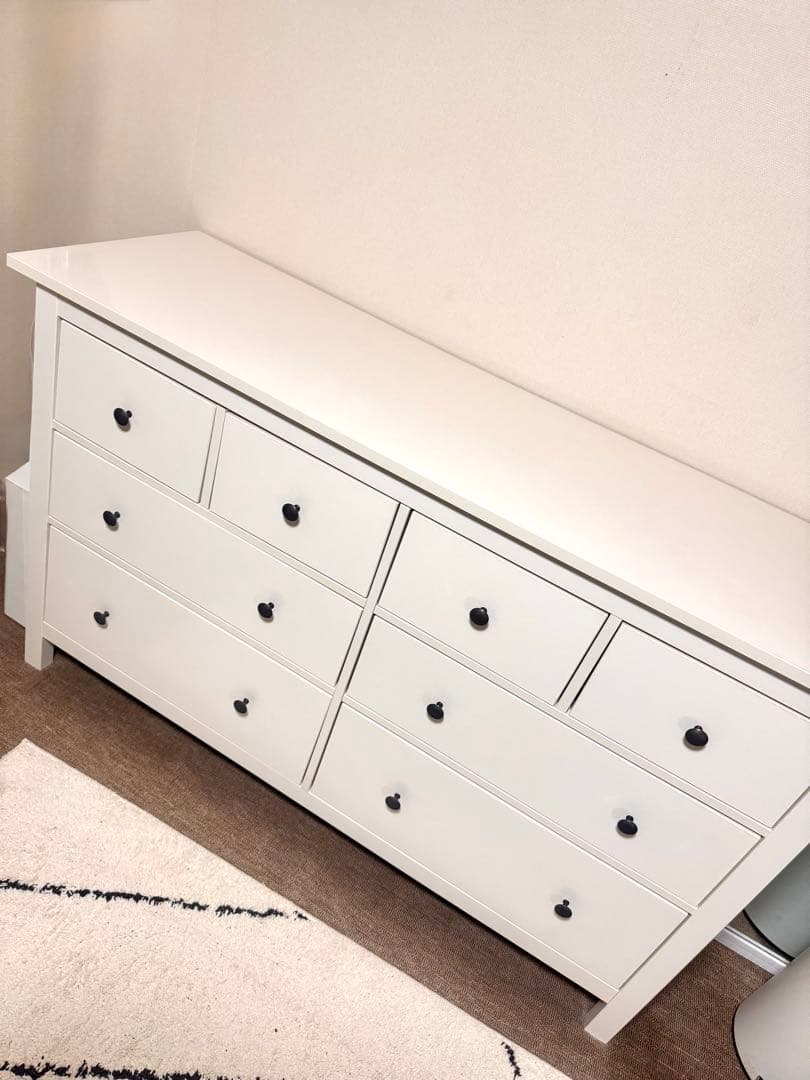 IKEA HEMNES ヘムネス　チェスト　タンス IKEA/イケア/通販】HEMNES ヘムネス チェスト（引き出し×6）, ホワイト