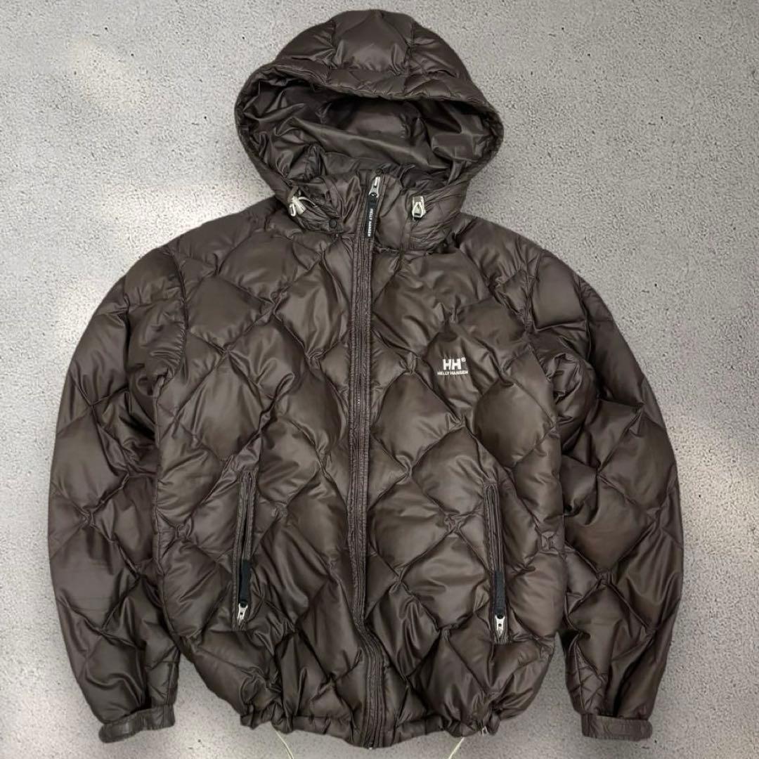 00s HELLY HANSEN Quilted Down Jacket y2k - メルカリ