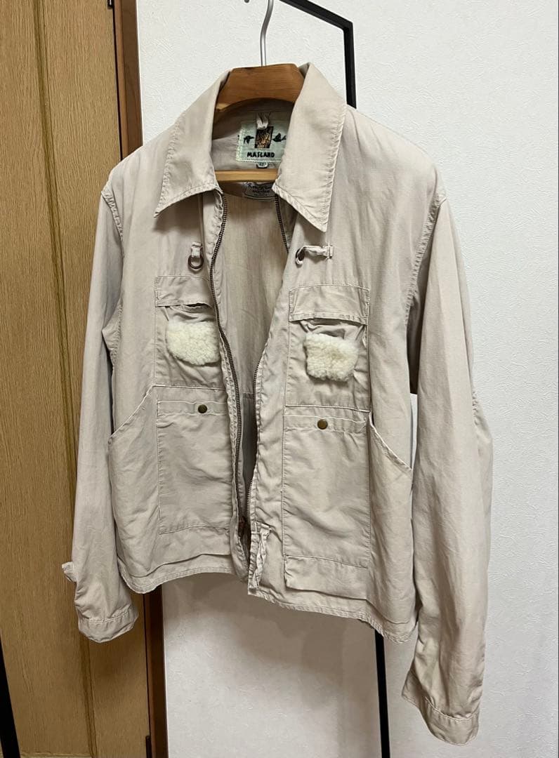 Masland Fishing 50年代　マスランド　フィッシングジャケット 40s50s ビンテージ MASLAND フィッシングジャケット - メルカリ