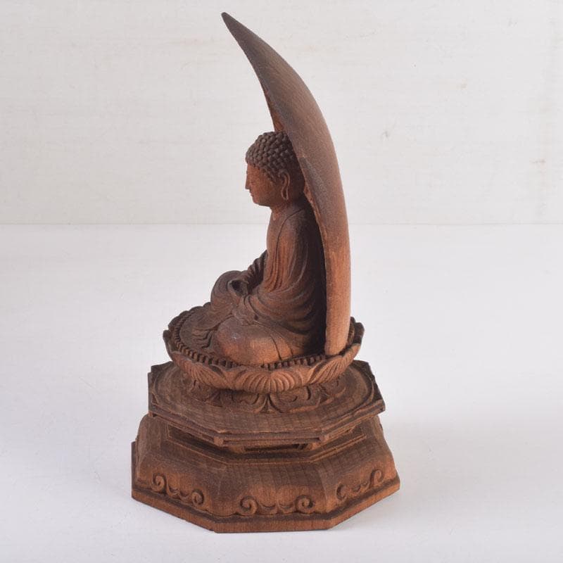 仏教美術 井波彫刻宗家 番匠屋刀 木彫 仏像 共箱 N 8371A - メルカリ