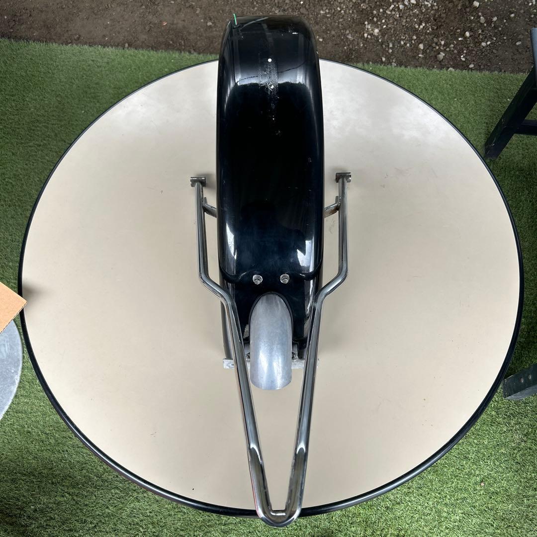 リアフェンダー　シーシーバーとテールランプ付き サンダーバイク スチールリアフェンダーキット (ウィンカー&テール