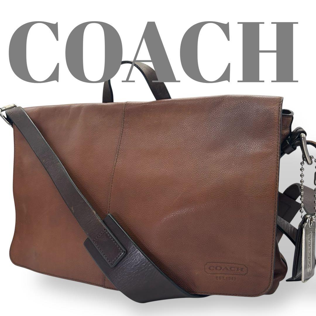 COACH コーチ メッセンジャーバッグ トンプソン A4 レザー 2WAY 楽天市場】【新品未使用品】【バッグ】COACH コーチ トンプソン