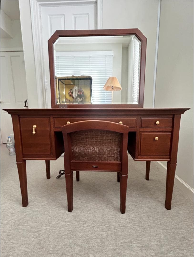 マルニ 地中海シリーズ ドレッサー & 椅子 マルニ木工 地中海シリーズ 木製ドレッサー 椅子 セット マルニ木工