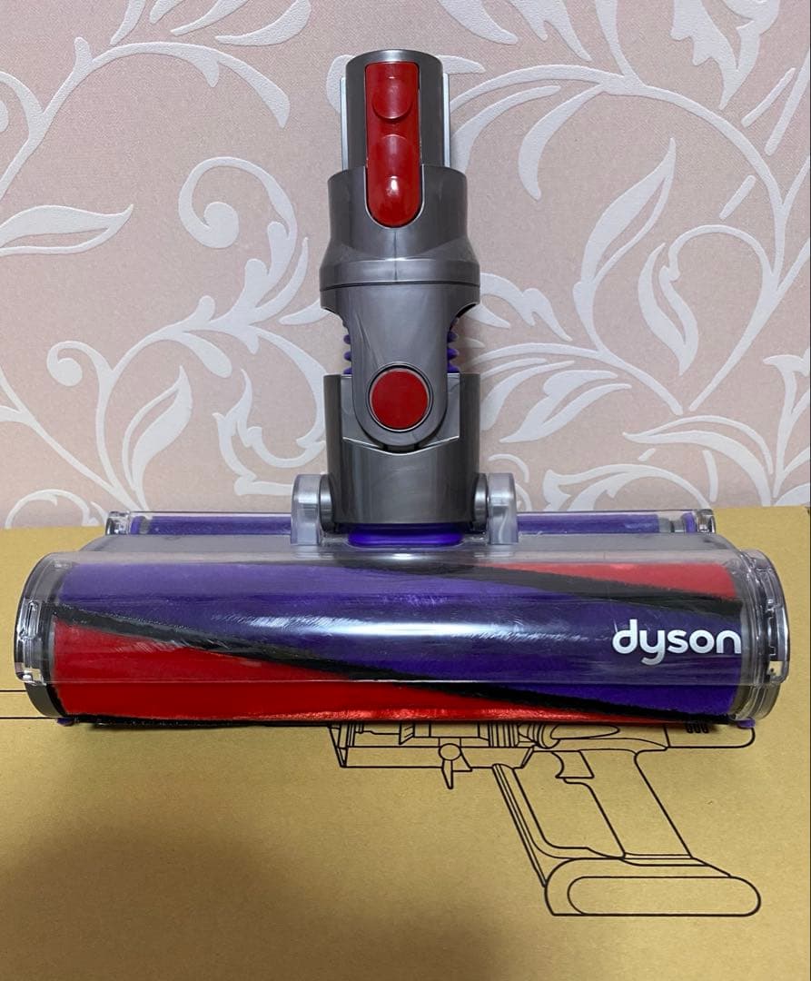 Dysonダイソン ソフトクリーナーヘッド純正v10/v11 Dyson（ダイソン） 純正 ソフトローラークリーンヘッド V10 V11