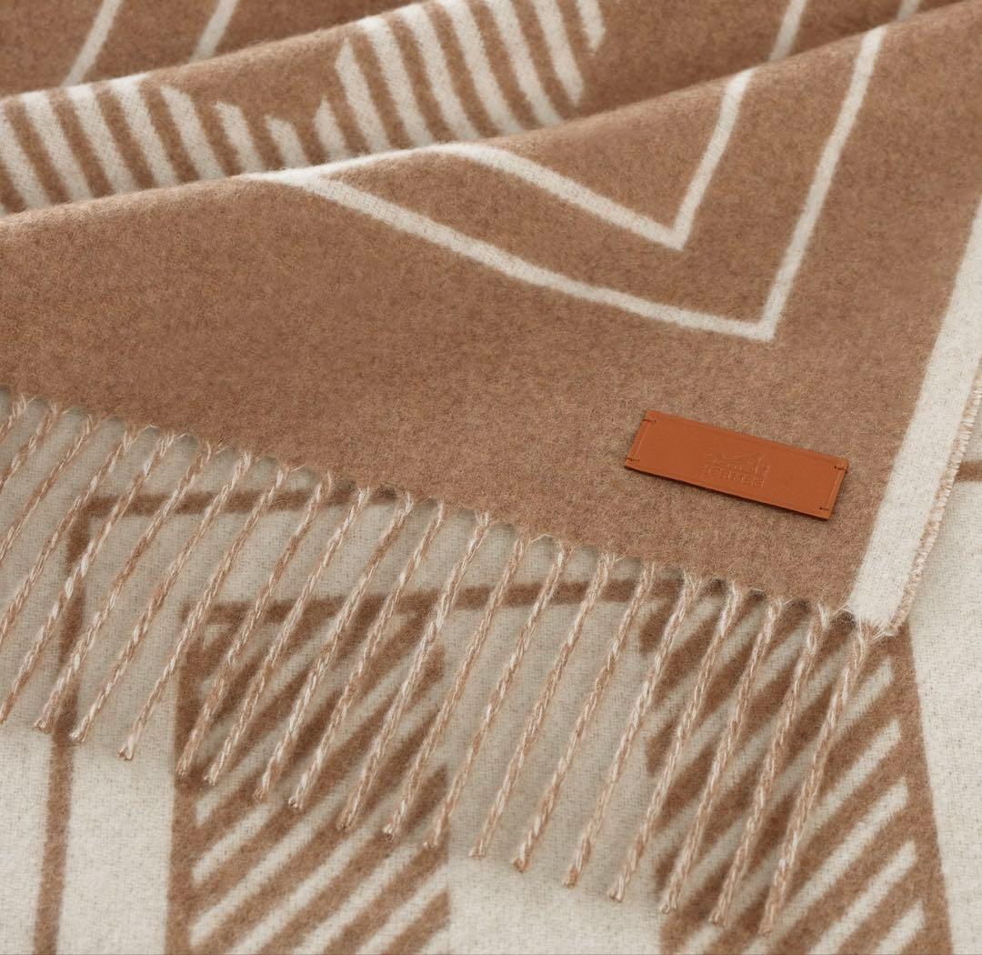 エルメスカシミアマフラー《レトル・オ・カレ》 - メルカリ