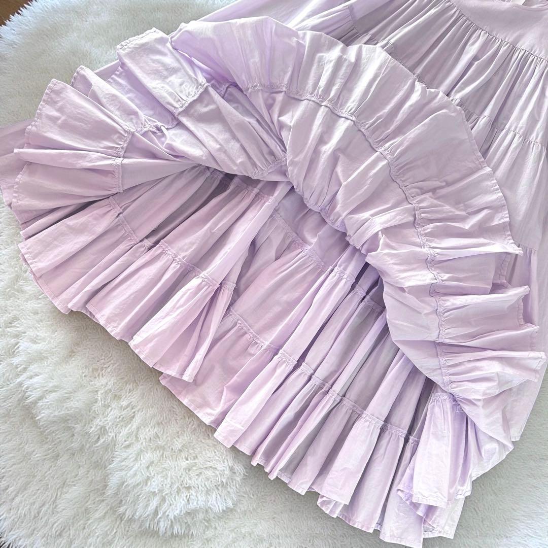 Merlette マーレット ソリマン ティアードワンピース フリル