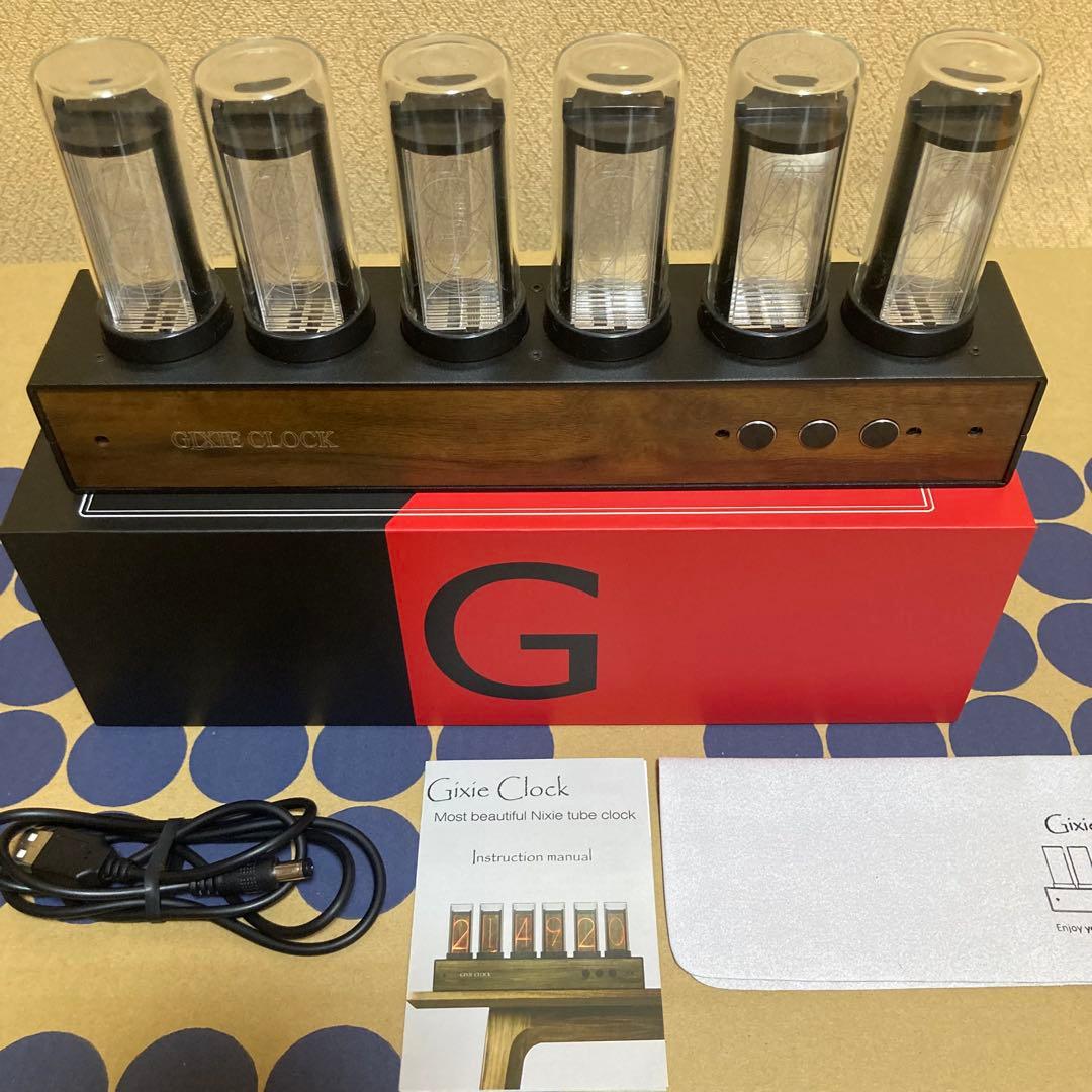 Gixie Clock】 ニキシー管風置き時計 初代 - メルカリ