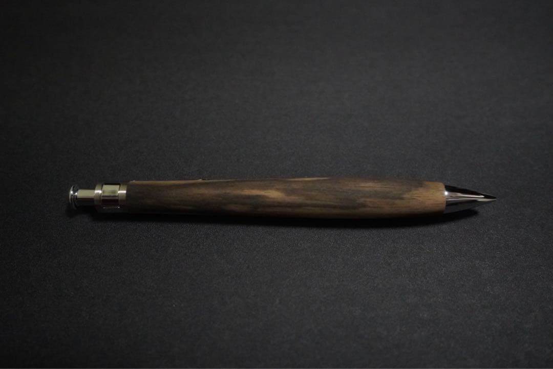 工房楔 ペンシル楔 シャーペン 0.5mm 黒柿