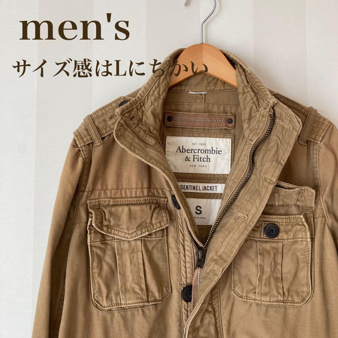 アバクロ メンズ ミリタリー ジャケット L - メルカリ