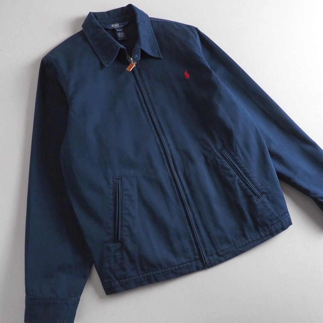 ラルフローレン ブルゾン スイングトップ ネイビ 赤ポニー 美品 - メルカリ
