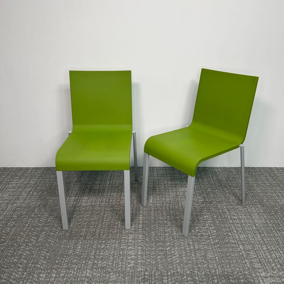 【2脚セット】vitraヴィトラ　03 ゼロスリー　スタッキング., Vitra(ヴィトラ)社の.03(ゼロスリー) 2脚セットです。スタッキングも