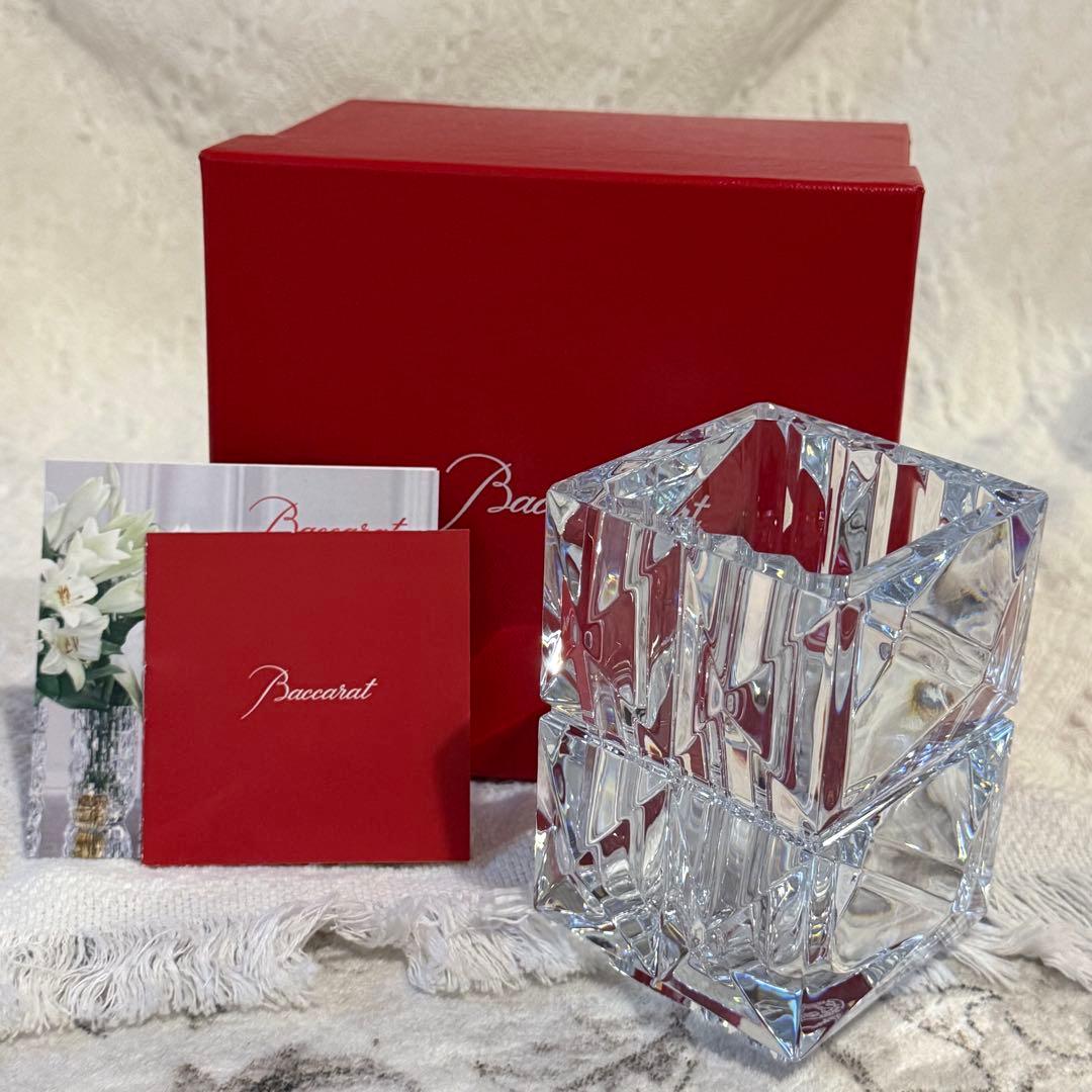 【最終価格】新品　Baccarat バカラ ルクソール ペンホルダー 花瓶 ルクソール ペンホルダー | バカラ 日本