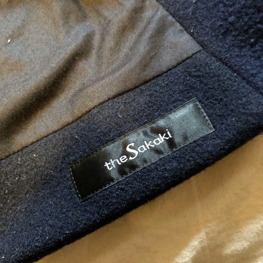 the Sakaki スタジャン Mサイズ ネイビー カシミア混紡 美品 - メルカリ