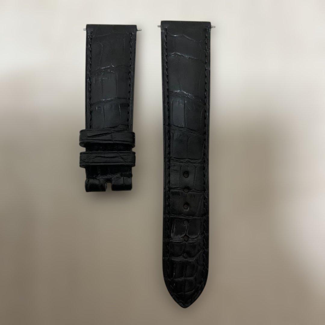 クエルボイソブリノス 純正アリゲーターストラップ ブラック - メルカリ