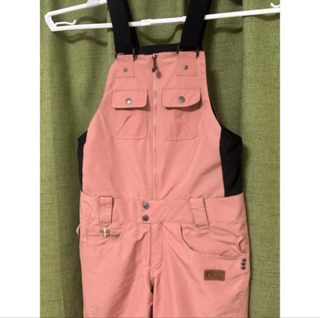 PICTURE 】スノーボードビブパンツ パウダーシーズン、春シーズン2way