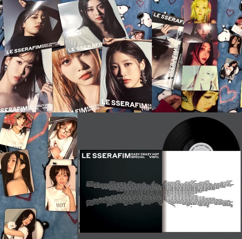 アナログ盤 LE SSERAFIM Easy Crazy Hot 新品 ルセラ - メルカリ