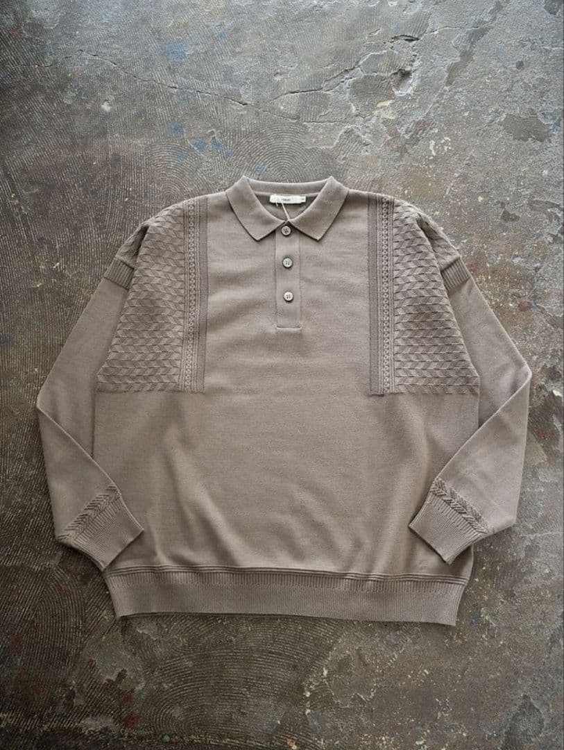 YASHIKI 22AW ニットポロ YASHIKI 22AW ニットポロ - メルカリ