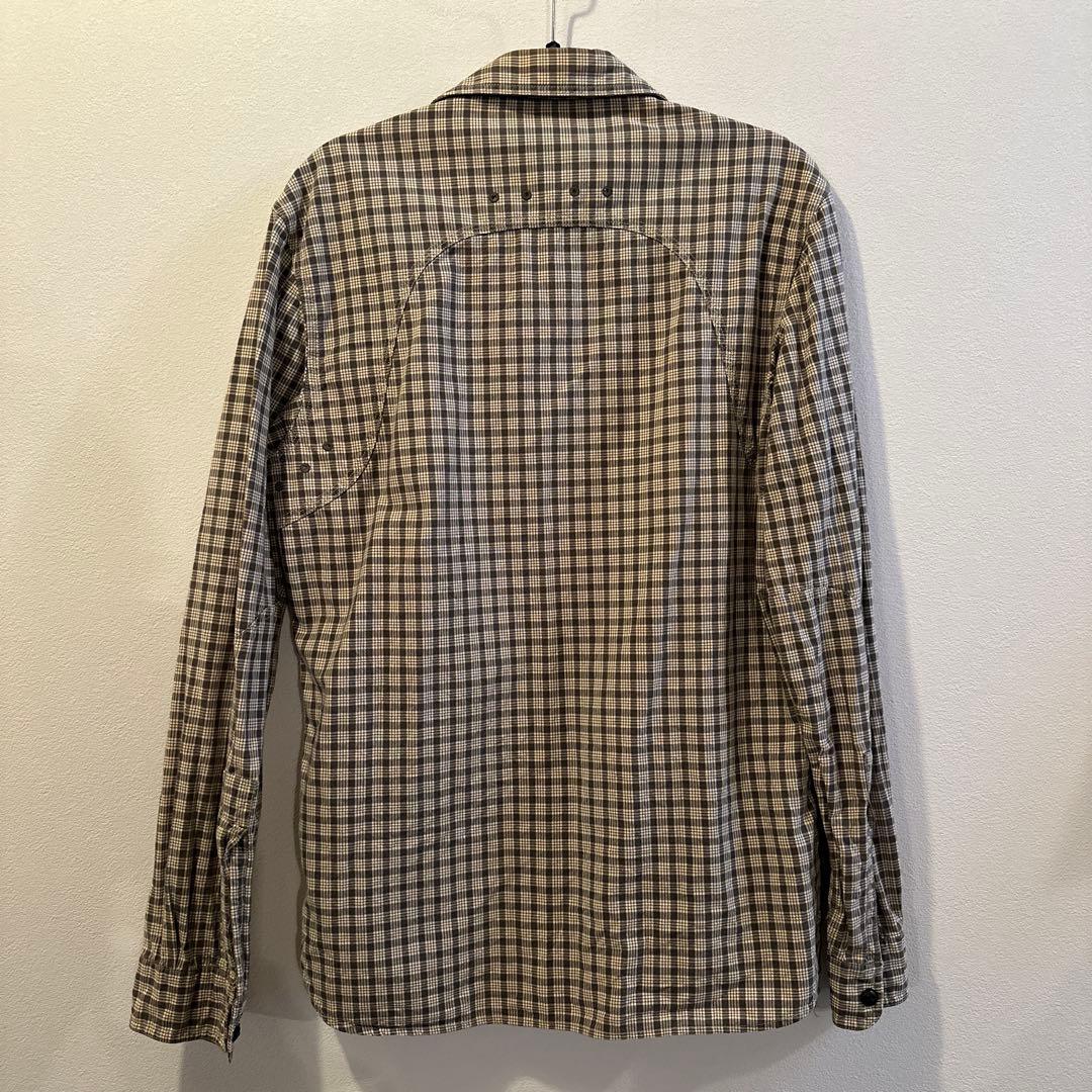 RRL チェック柄 長袖シャツ ダブルアールエル - メルカリ