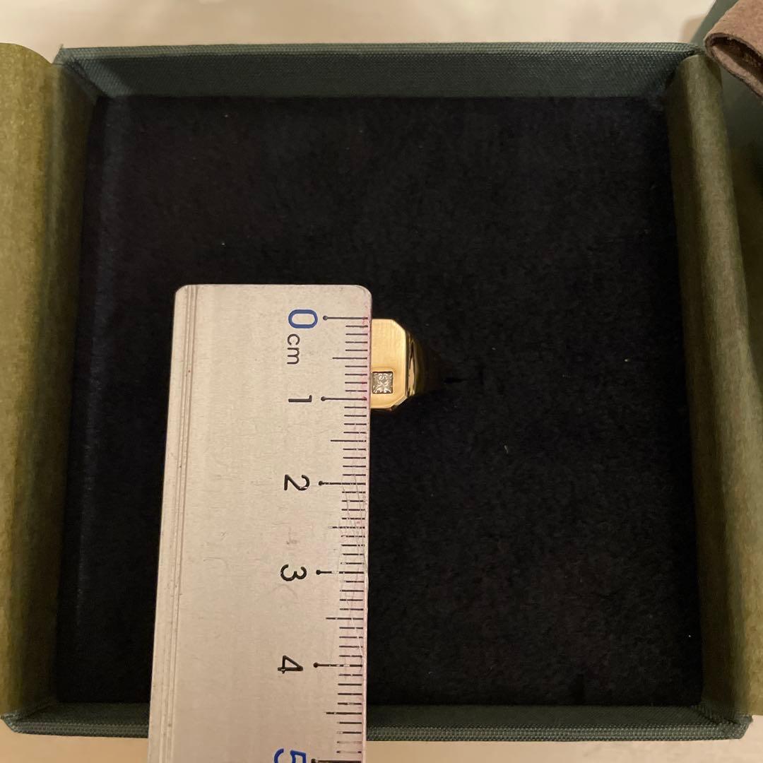 新品！ Tikashi K10 × Diamond シグネットリング - メルカリ