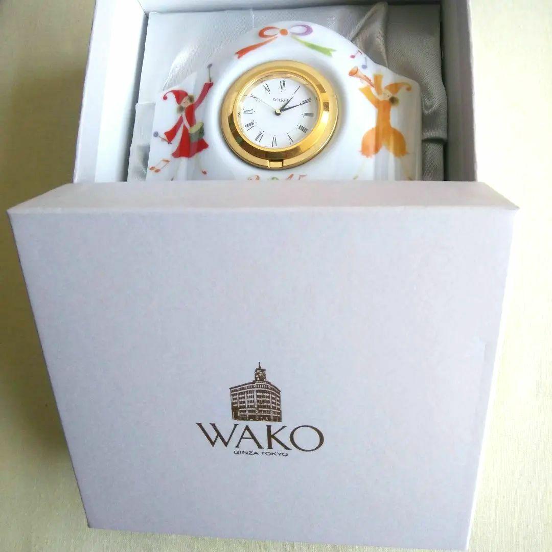 電池交換済み 銀座和光 WAKO 置き時計 イヤーズクロック 未使用 - メルカリ