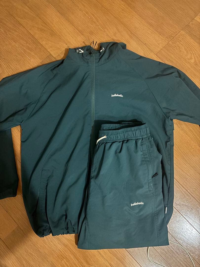 ballaholic ダークグリーン ナイロンジャケット・パンツ セットアップ 楽天市場】セットアップ メンズ CAMPFREE トレーニングウェア 上下