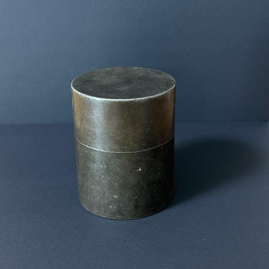 乾茂號造 錫製 茶入 茶心壷 茶道具 煎茶道具 - メルカリ