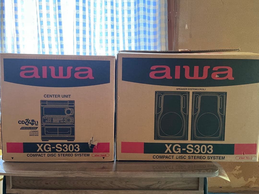 aiwa XG-S303 カセットコンポ 美品 カセット使用不可 aiwa XG-S303 カセットコンポ 美品 カセット使用不可 aiwa XG-S303