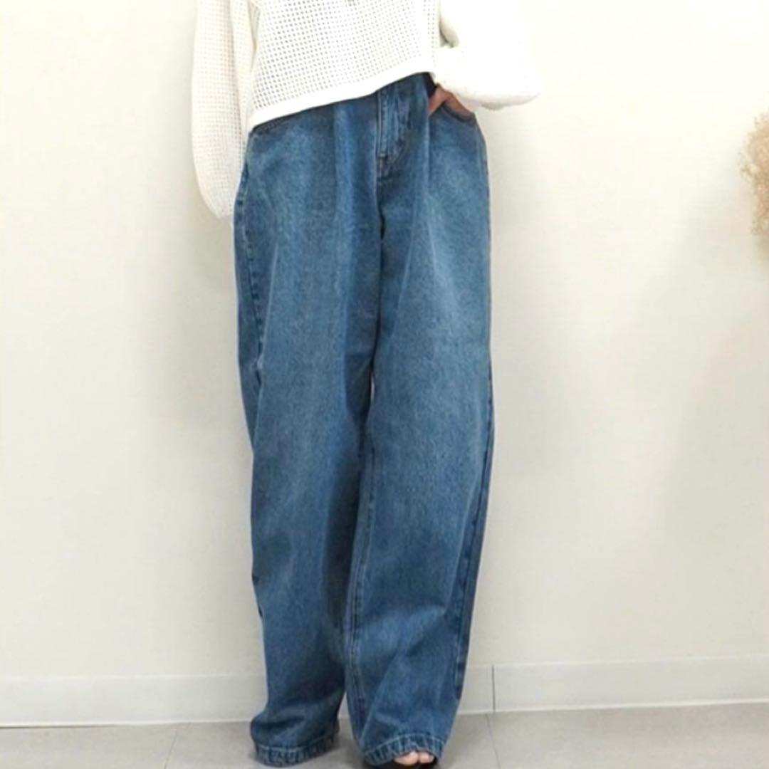 新品 ディニテコリエ タックワイドデニム cyan tokyo cafune 新品 ディニテコリエ タックワイドデニム cyan tokyo cafune - メルカリ