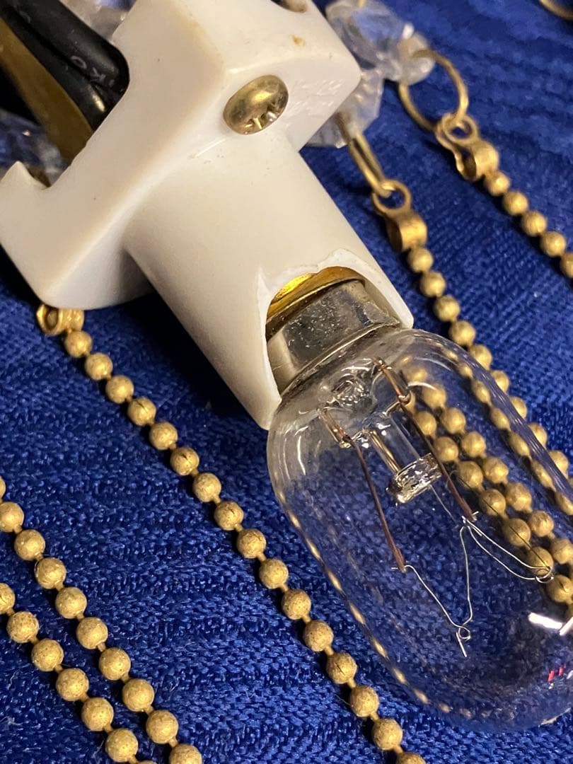 ゆ*よ様 エレガントなゴールドシャンデリア 昭和レトロ 2個セット