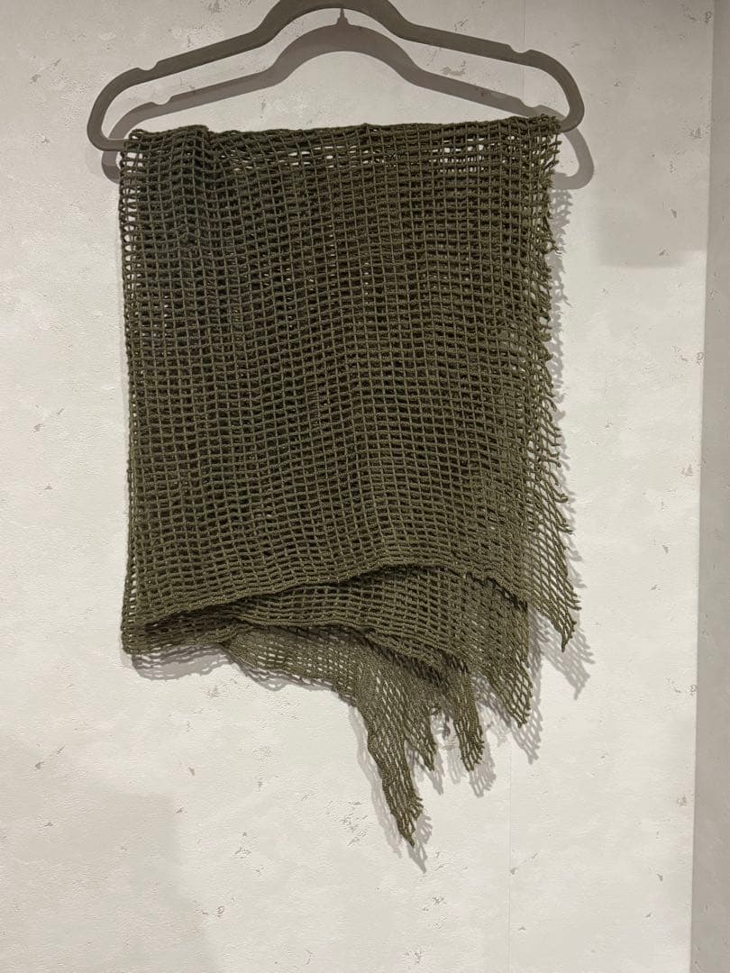 ナンバーナイン アーカイブ 01aw カシミアメッシュストール 中古・古着通販】NUMBER (N)INE (ナンバーナイン) カシミヤシルク