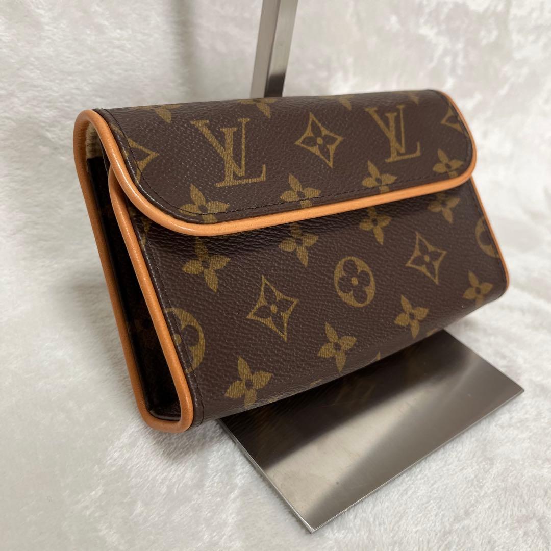 ルイヴィトン モノグラム ポシェット フロランティーヌ ウエストポーチ LOUIS VUITTON ルイヴィトン ポシェットフロランティーヌ ウエスト