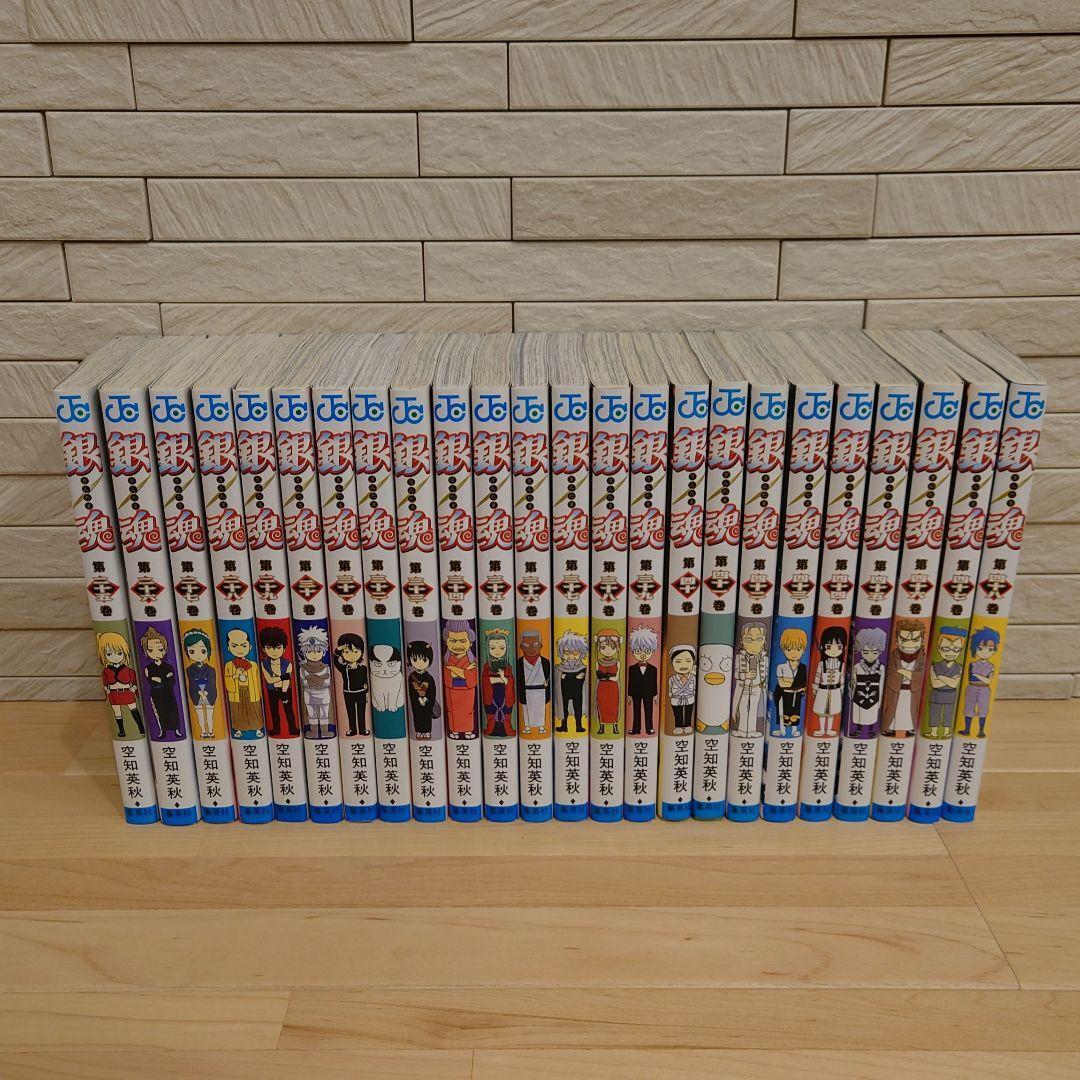 銀魂 1巻〜77巻 全巻セット 1巻4巻5巻34巻以外初版 美品です