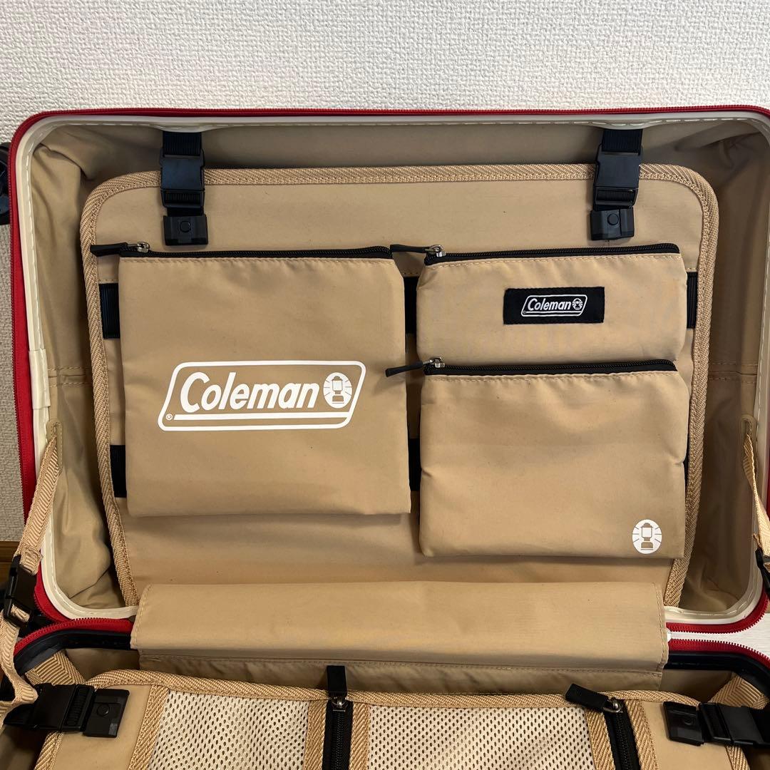 ロフト限定コラボ コールマン スーツケース 38L トリコロール 絶版