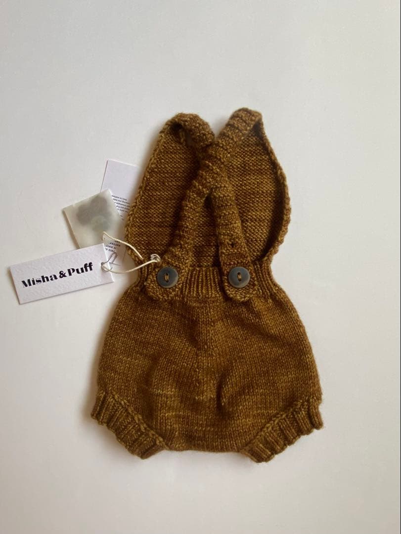 misha and puff layette ニットロンパース タグ付き