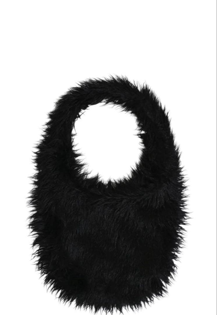 FILTH】HAIRY FUR OVERSIZED SHOULDER BAG HAIRY FUR SHOULDER BAG