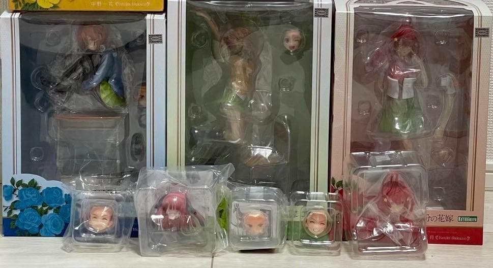 コトブキヤ 五等分の花嫁 中野一花 中野二乃 中野三玖 中野四葉 中野五