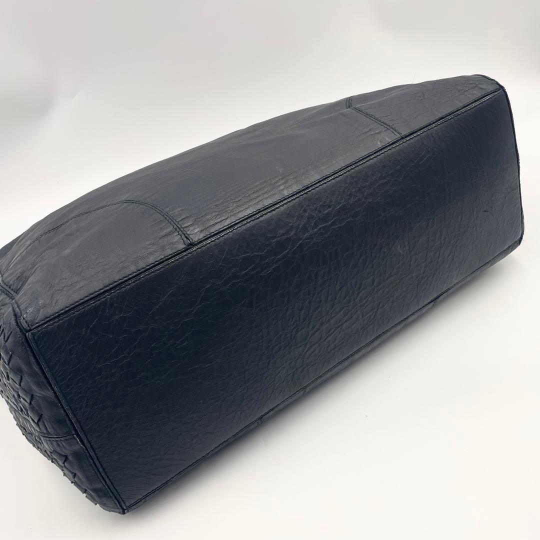 美品】ボッテガ トートバッグ スコルピート イントレチャート大容量